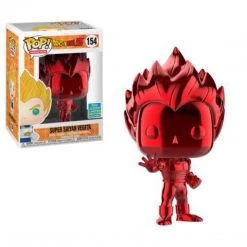 Funko Convention Exclusives SDCC 2019 - Dragonball Z Super Saiyan Vegeta (Red Chrome) Exclusive Pop! Vinyl Figure