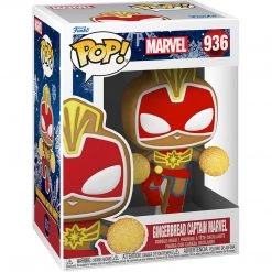 Funko Funko Items Marvel Holiday - Gingerbread Captain Marvel (2021) POP! Vinyl Figure