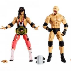 Mattel New Arrivals WWE Elite 2-Pack Series - Bret "Hitman" Hart Vs. Goldberg