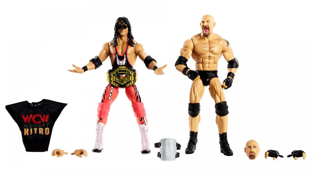 Mattel New Arrivals WWE Elite 2-Pack Series - Bret "Hitman" Hart Vs. Goldberg 2 Mattel New Arrivals WWE Elite 2-Pack Series - Bret "Hitman" Hart Vs. Goldberg