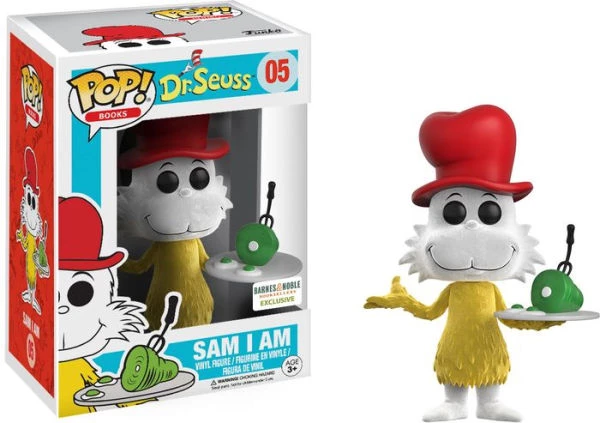 Funko Dr. Seuss - Sam I Am Flocked Exclusive POP! Vinyl Figure 1 Funko Dr. Seuss - Sam I Am Flocked Exclusive POP! Vinyl Figure