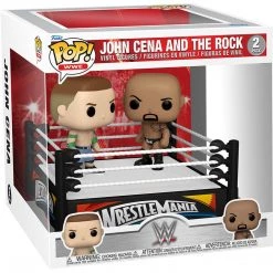 Funko Funko Items WWE: Ring Moment - The Rock Vs John Cena (WrestleMania XVIII) In Ring Pop! Vinyl Figures