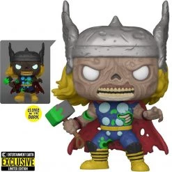 Funko Funko Items Marvel Zombies - Zombie Thor Glow-In-The-Dark Exclusive Pop! Vinyl Figure