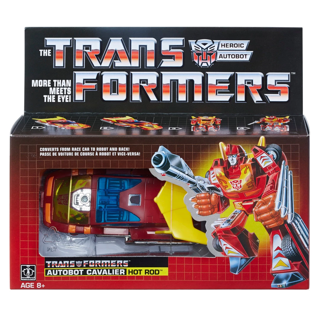 Hasbro New Arrivals Transformers 2018 G1 Reissue - Hot Rod 1 Hasbro New Arrivals Transformers 2018 G1 Reissue - Hot Rod