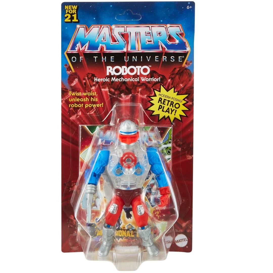 Mattel Masters Of The Universe Origins Series 3 - Roboto 1 Mattel Masters Of The Universe Origins Series 3 - Roboto