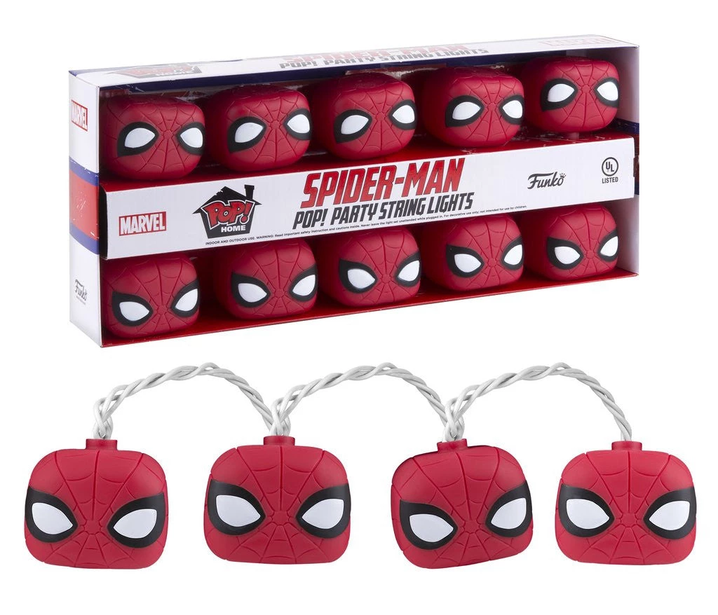 Funko Funko Items POP Lights - Spider-Man Party String Lights 1 Funko Funko Items POP Lights - Spider-Man Party String Lights