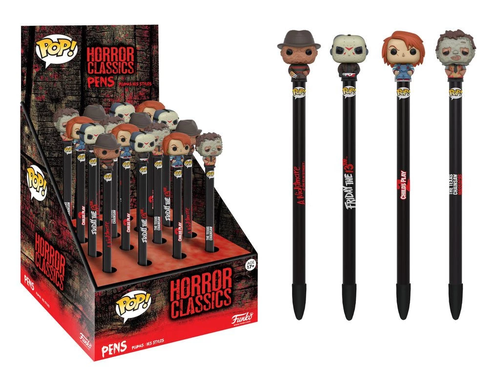 Funko Horror Pop! Pen Toppers Funko Items 1 Funko Horror Pop! Pen Toppers Funko Items