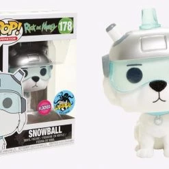 Funko Convention Exclusives LACC 2017 - Rick & Morty Flocked Snowball Exclusive Pop! Vinyl Figure