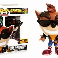 Funko Crash Bandicoot - Crash Bandicoot (Biker Outfit) Exclusive Pop! Vinyl Figure