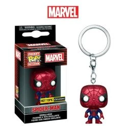 Funko Marvel - Metallic Spider-Man Exclusive Pocket Pop! Keychain