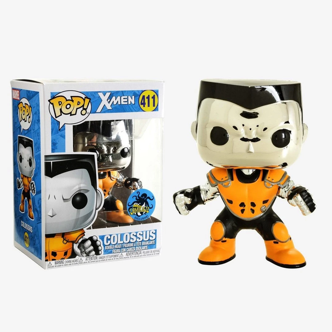 Funko Convention Exclusives LACC 2018 - Marvel Chrome X-Force Colossus Exclusive Pop! Vinyl Figure 1 Funko Convention Exclusives LACC 2018 - Marvel Chrome X-Force Colossus Exclusive Pop! Vinyl Figure