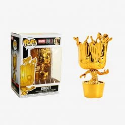 Funko Marvel Studios First 10 Years - Groot (Gold Chrome) POP! Vinyl Figure