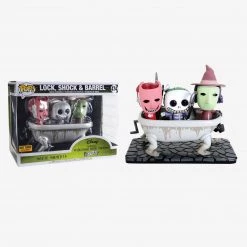 Funko Funko Items Nightmare Before Christmas: Movie Moments - Lock, Shock & Barrel (in The Bathtub) Exclusive Pop Vinyl