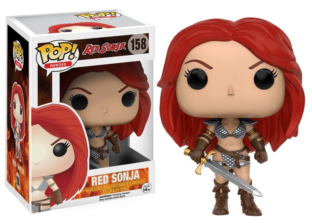 Funko POP Heroes - Red Sonja POP! Vinyl Figure 1 Funko POP Heroes - Red Sonja POP! Vinyl Figure