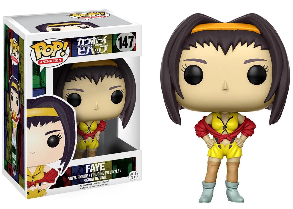 Funko Cowboy Bebop - Faye POP! Vinyl Figure Funko Items 1 Funko Cowboy Bebop - Faye POP! Vinyl Figure Funko Items