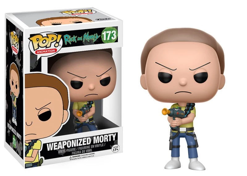 Funko Rick And Morty - Weaponized Morty Pop! Vinyl Figure Funko Items