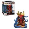 Funko Marvel - King Deadpool On Throne Exclusive 6" Pop! Vinyl Figure Funko Items