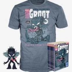 Funko Funko Items POP Tees - Glow-In-The-Dark Venomized Groot Pop With Tee Exclusive