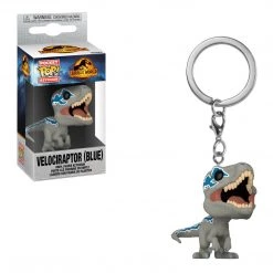 Funko Jurassic World Dominion - Blue Velociraptor Pop! Vinyl Keychain