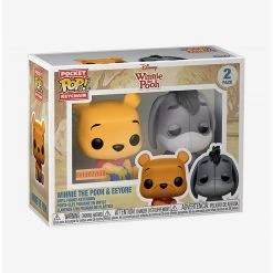 Funko Disney - Winnie The Pooh Winnie And Eeyore Exclusive 2-Pack Pocket Pop Keychains