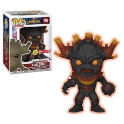 Funko Marvel Contest Of Champions - King Groot Glow-In-The-Dark Exclusive POP! Vinyl Figure Funko Items