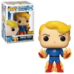 Funko Marvel Fantastic Four (2020) - Human Torch (GlowIng) Exclusive Pop! Vinyl Figure Funko Items