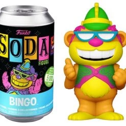 Funko WonderCon 2022 - Hanna-Barbera Black Light Banana Splits Bingo Soda Can Exclusive Vinyl Figure Funko Items