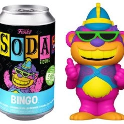 Funko WonderCon 2022 - Hanna-Barbera Black Light Banana Splits Bingo Soda Can Exclusive Vinyl Figure Funko Items