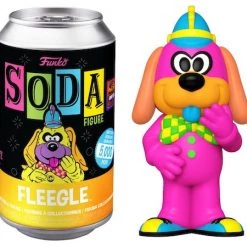 Funko WonderCon 2022 - Hanna-Barbera Black Light Fleegle Soda Can Exclusive Vinyl Figure