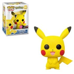 Funko Pokemon - Flocked Pikachu Exclusive Pop! Vinyl Figure