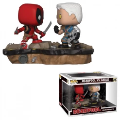 Funko Marvel: Comic Moments - Deadpool Vs. Cable Pop Vinyl Bobble Heads Funko Items