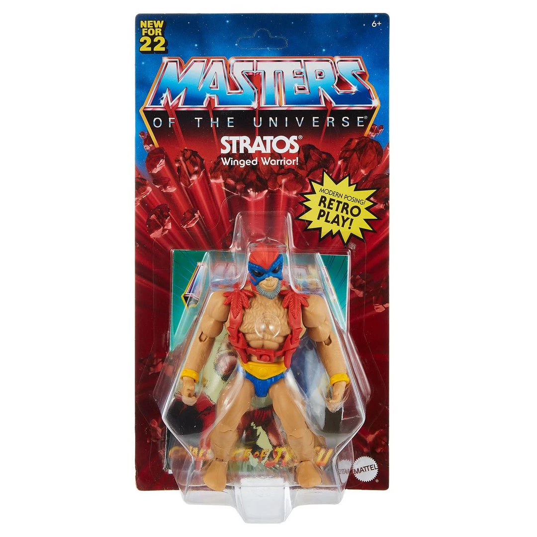 Mattel Masters Of The Universe Origins Series 7 - Stratos (Mini-Comic Version) 1 Mattel Masters Of The Universe Origins Series 7 - Stratos (Mini-Comic Version)