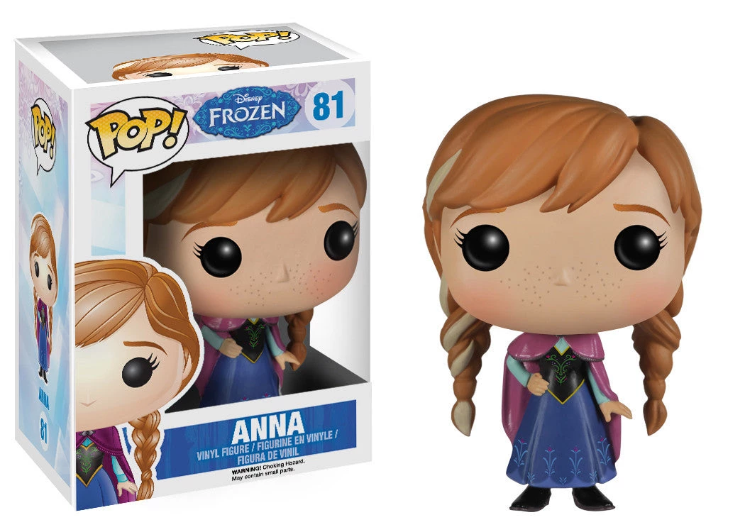 Funko Frozen Pop Vinyl Disney Frozen Anna Pop! Vinyl Figure 1 Funko Frozen Pop Vinyl Disney Frozen Anna Pop! Vinyl Figure