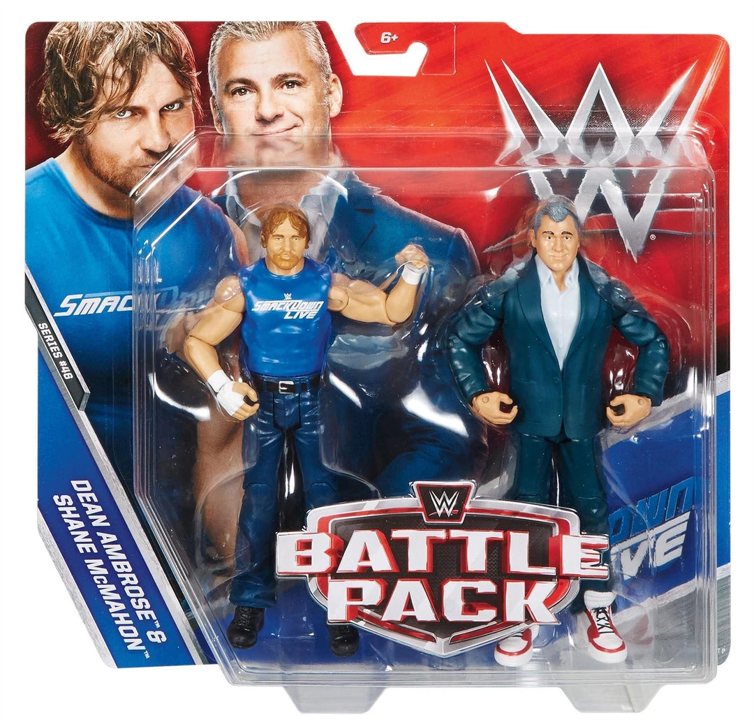 Mattel New Arrivals WWE Battle Pack Series 46 - Dean Ambrose & Shane McMahon 1 Mattel New Arrivals WWE Battle Pack Series 46 - Dean Ambrose & Shane McMahon