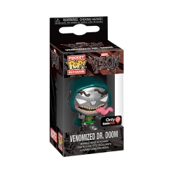 Funko Marvel Venom - Venomized Dr. Doom (Metallic) Exclusive Pocket POP! Keychain Funko Items