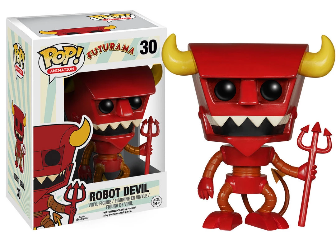 Funko Futurama Robot Devil Pop! Vinyl Figure Funko Items 1 Funko Futurama Robot Devil Pop! Vinyl Figure Funko Items