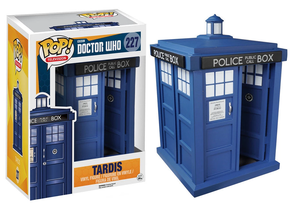 Funko Doctor Who Tardis 6" Pop! Figure 1 Funko Doctor Who Tardis 6" Pop! Figure