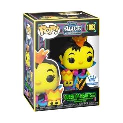 Funko Disney Black Light - Alice In Wonderland Queen Of Hearts /w King Exclusive Pop! Vinyl Figure Funko Items