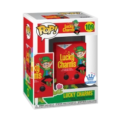 Funko POP Foodies - General Mills Lucky Charms Cereal Box Exclusive Pop! Vinyl Figure