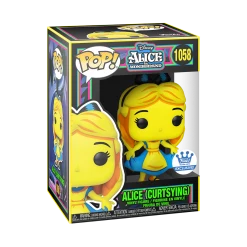Funko Disney Black Light - Alice In Wonderland Alice Curtsying Exclusive Pop! Vinyl Figure Funko Items