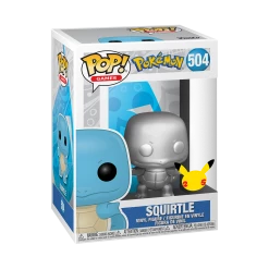 Funko Funko Items Pokemon - Squirtle (Metallic Silver) Pop! Vinyl Figure