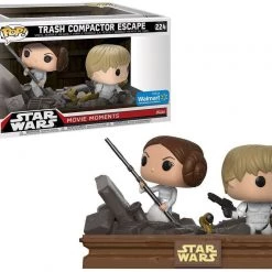 Funko Star Wars: Movie Moments - Trash Compactor Escape Exclusive Pop Vinyl Bobble Heads