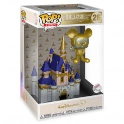 Funko Pop Town - Walt Disney World 50th Cinderella's Castle /w Golden Mickey Exclusive Pop! Vinyl