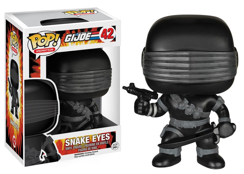 Funko G.I. Joe Snake Eyes Pop! Vinyl Figure 1 Funko G.I. Joe Snake Eyes Pop! Vinyl Figure