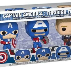 Funko Marvel Year Of The Shield - Captain America: Through The Ages Exclusive Pop! Vinyl 5-Pack Figures Funko Items