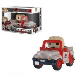 Funko Jurassic Park - Park Vehicle With Ellie Sattler Pop! Vinyl Vehicle