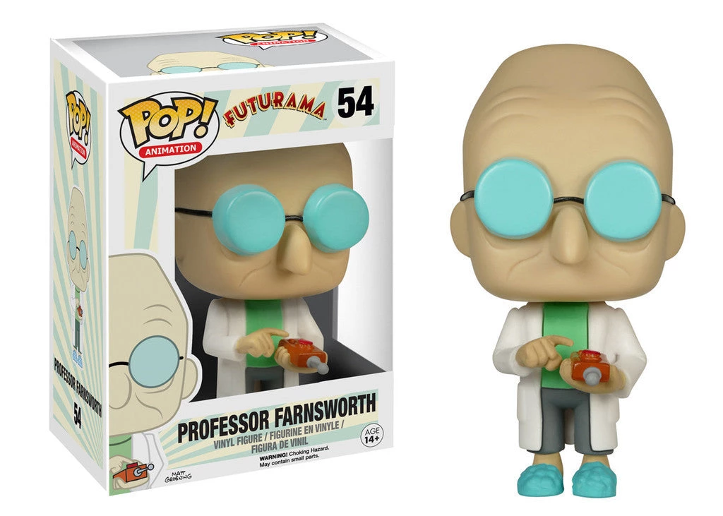 Funko Futurama Professor Farnsworth Pop! Vinyl Figure 1 Funko Futurama Professor Farnsworth Pop! Vinyl Figure