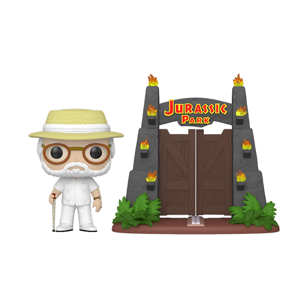 Funko Funko Items Pop Moment: Jurassic Park - John Hammond (At The Park Gates) Pop! Vinyl Figure 2 Funko Funko Items Pop Moment: Jurassic Park - John Hammond (At The Park Gates) Pop! Vinyl Figure