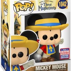 Funko Convention Exclusives WonderCon/SDCC/NYCC 2021 - Disney The Three Musketeers Mickey, Goofy, & Donald Exclusive POP! Vinyl Figure Set 6 Funko Convention Exclusives WonderCon/SDCC/NYCC 2021 - Disney The Three Musketeers Mickey, Goofy, & Donald Exclusive POP! Vinyl Figure Set