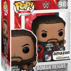 Funko WWE - Roman Reigns (Wreck Everyone & Leave /w Title) Exclusive Pop! Vinyl Figure
